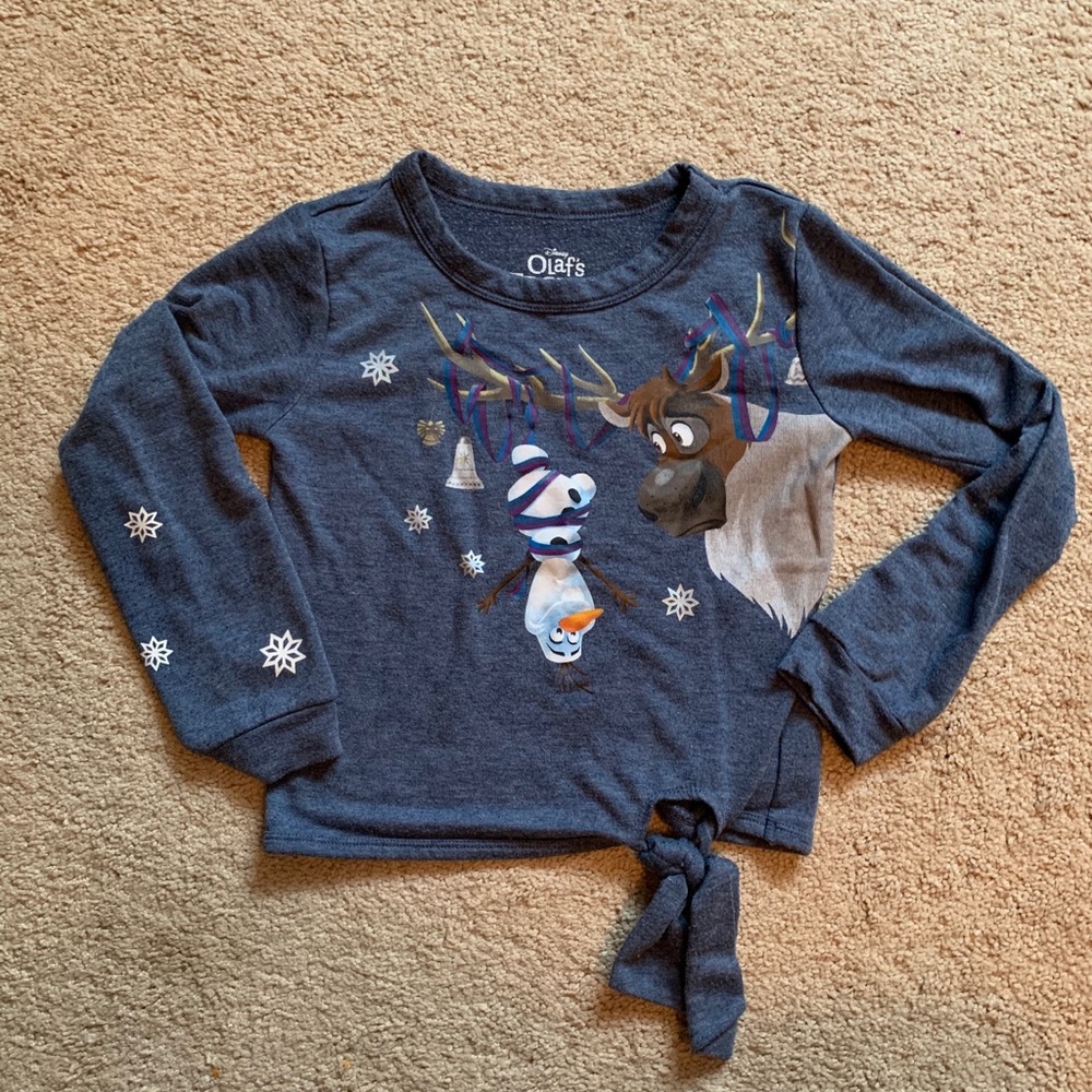 Disney frozen sweatshirt/t shirt